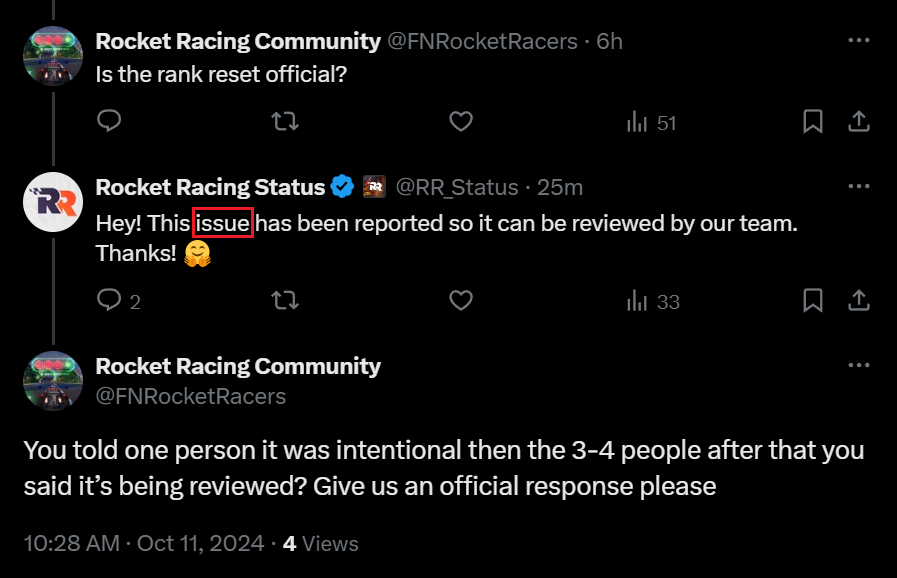 itzJeepa's tweet photo. alright, now i'm confused... is the Rank reset "intended" or an "issue" RR_Status? https://t.co/QxIHfjnGF8