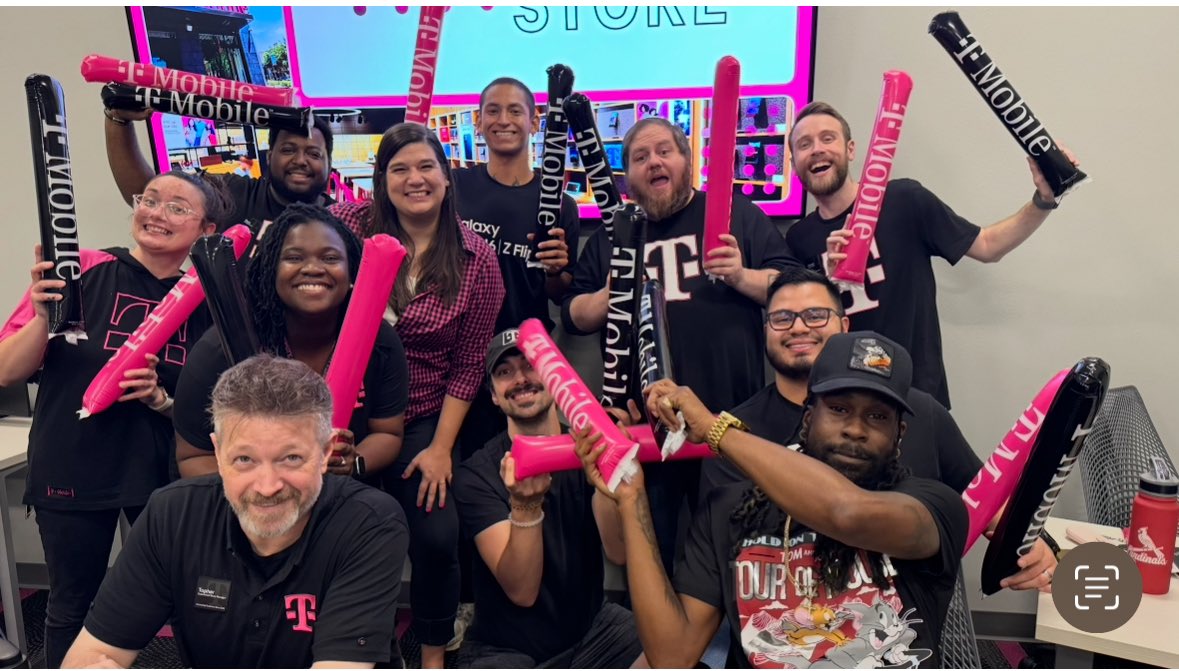 🎉Celebrating 7 amazing years  <a href="/TMobile/">T-Mobile</a>! Grateful for a journey of growth, learning, &amp; collaboration. From selling the OG Galaxy &amp; iPhone 3GS to now thriving in Learning &amp; Development—Regional Trainer, Leadership Trainer, PM, &amp; now a Virtual Training Manager. #MagentaFam 🩷