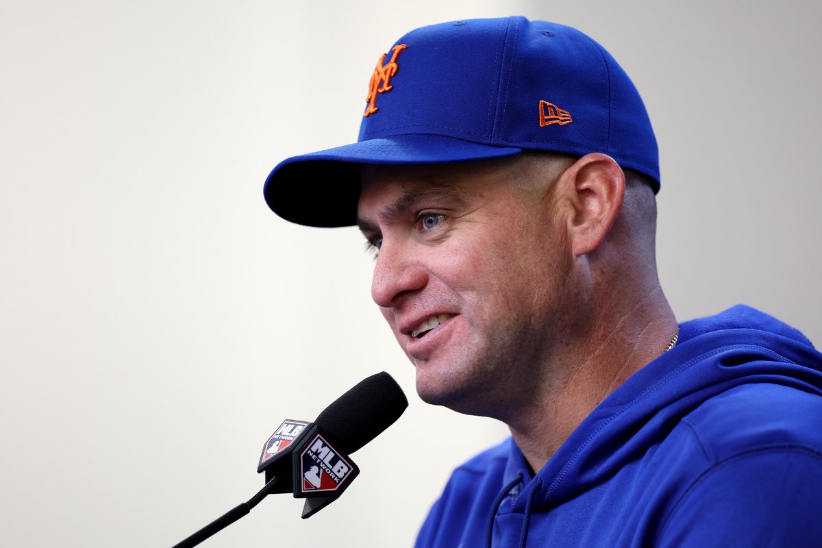 Mets's tweet photo. LIVE: Carlos Mendoza and Brandon Nimmo address the media.

👀👉 https://t.co/uTFmbEqW1C https://t.co/tEoc2mS0q3