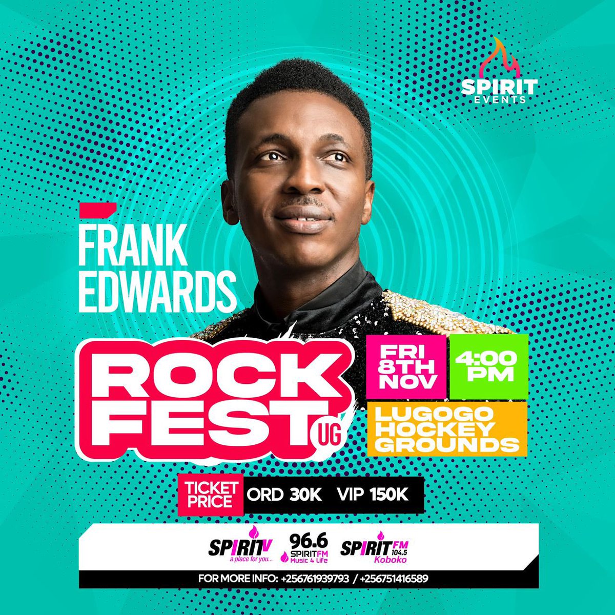 Lift Him up this November with these wonderful worshipers. #rockfestug #SpiritEvents