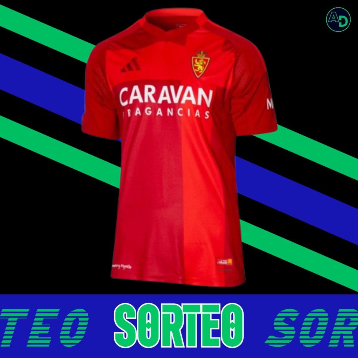 AfDeportiva_'s tweet photo. 🎁 𝐒𝐎𝐑𝐓𝐄𝐎 𝐂𝐀𝐌𝐈𝐒𝐄𝐓𝐀 𝐑𝐄𝐀𝐋 𝐙𝐀𝐑𝐀𝐆𝐎𝐙𝐀 

📌 Si el Real Zaragoza gana esta noche contra el CD Tenerife con gol de Bazdar, sorteamos su tercera camiseta para la temporada 2024/25.

⚠️ Condiciones para participar:

1️⃣ RT
2️⃣ SEGUIDNOS

🍀 ¡Mucha suerte! https://t.co/WlXxKvXkP8