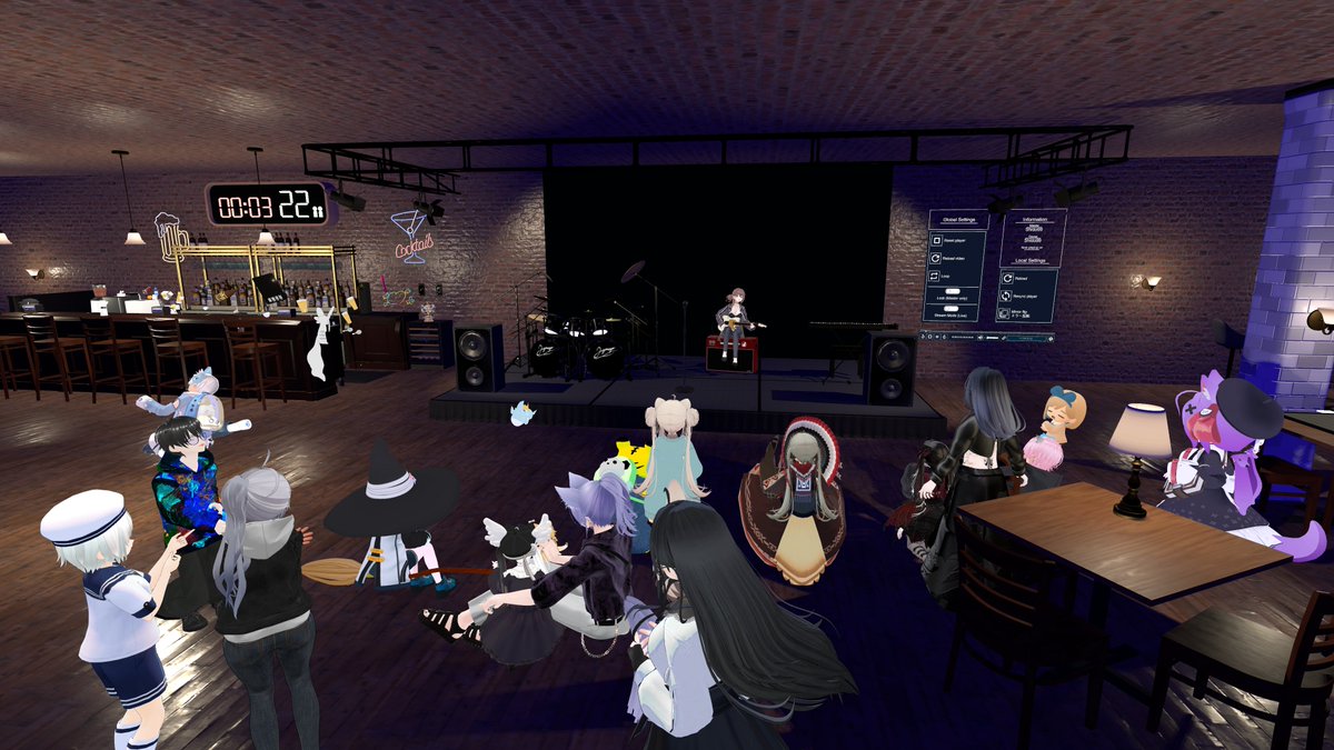 haSbiroco610's tweet photo. 今週のハロワ
ワールドがハロウィンになってた°˖☆◝(⁰▿⁰)◜☆˖°
最初タンキで入ってて、皆さんわざわざアバター見えるように変えてもらってありがたかったです。
ありがとうございました(*´꒳`*)
#HelloWorld_VRC #ハロカフェバー https://t.co/TJWZnZujp0