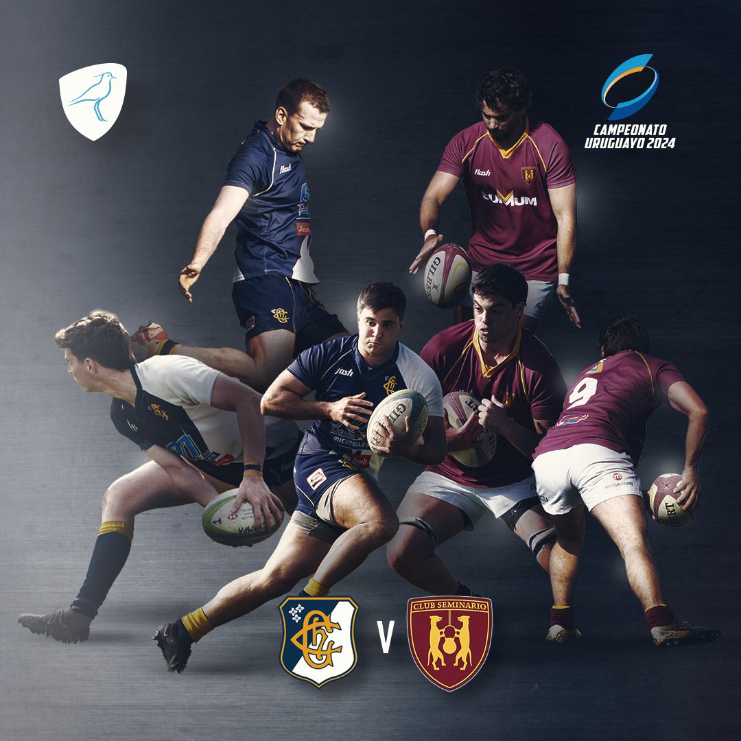 RugbyClubesURU's tweet photo. 🔜 SÁBADO DE PARTIDAZO 

@champagnatclub 🆚 @rugby_seminario 

📺 @disneyplusla 

#RugbyUruguayo #JugamosTodos https://t.co/iBnVeYLyhP
