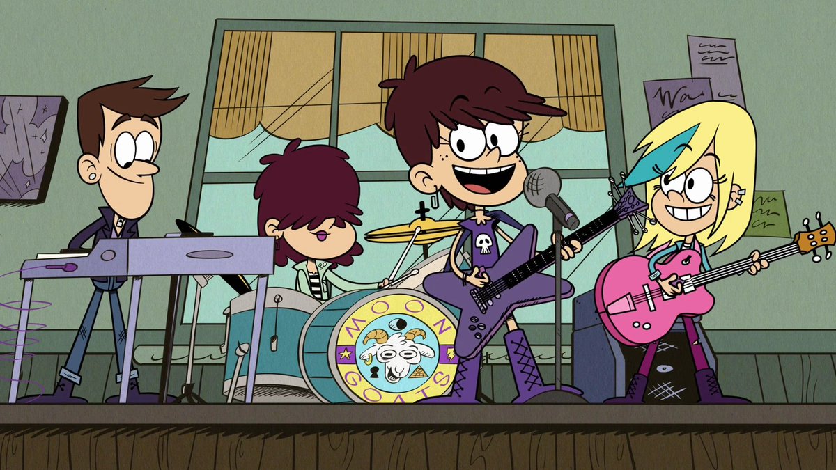 TPMPMagicPower's tweet image. What is your favorite song by the Moon Goats? 🎵🎶🎸🥁🎹
#TheLoudHouse #LunaLoud #SamSharp #Sully #Mazzy #MoonGoats #TheMoonGoats