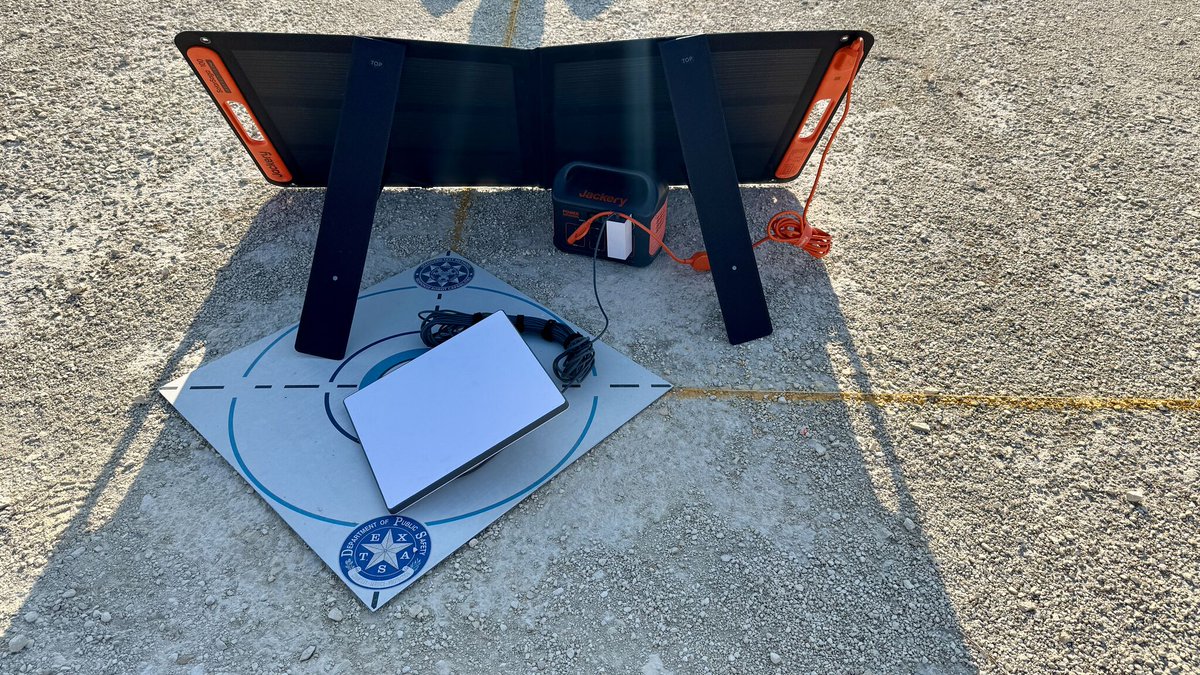 ajtourville's tweet photo. NEWS: @Starlink Mini testimonial from the Texas Department of Public Safety:

“All day, high-speed internet, anywhere in Texas, on a Starlink Mini. Powered by our Sun. No generators, no long cables, no separate router, no worrying if a tower is close, or what carrier it is. Game changer. Thanks, SpaceX.” 

(via R. Cameron)