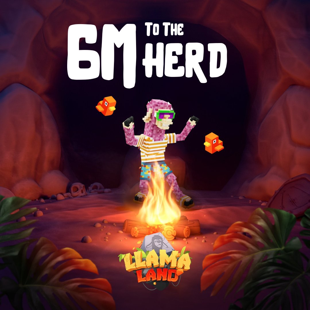Happy Friday to #TheHerd

Alpha Season 4 has started in the #Sandbox 🔥 Time to practice our jumps again 😆

#HappyFriday #LaisBackLlamas