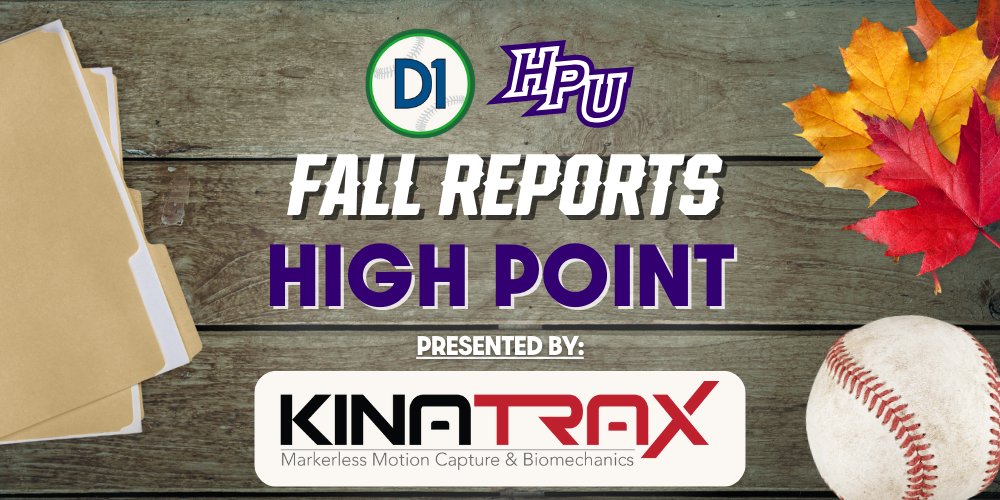 ‼️FALL REPORT: High Point‼️

Fresh off the best season in program history, <a href="/HPUBaseball/">High Point Baseball</a> looks to build on that this fall. Our <a href="/JoeHealyD1/">Joe Healy</a> takes an in-depth look at #HighPoint's Fall Workouts.

READ MORE: d1baseball.com/fall-report/20…