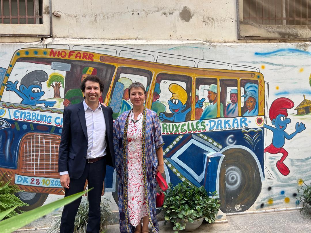 EnabelauSenegal's tweet image. Les équipes d’Enabel au Sénégal ont accueilli cette semaine Monsieur Abou El Mahassine FASSI-FIHRI nouveau Directeur pays en remplacement à Mme Regine Debrabandere. 
Nous lui souhaitons un plein succès pour les projets au Sénégal, en Gambie et en Guinée Bissau. Dalal Jamm#NewBoss