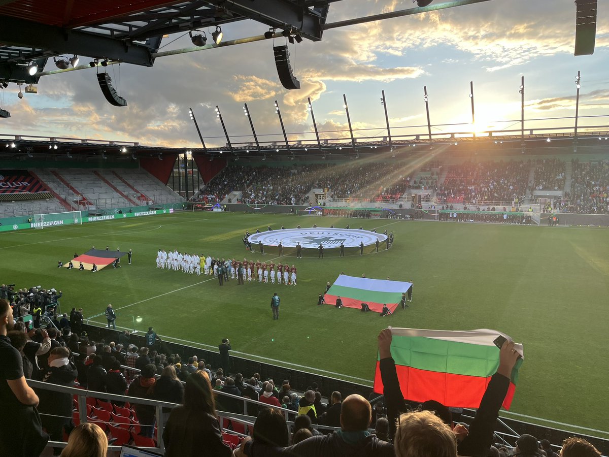 Die deutsche U21 kann auf dem Weg zur EM-Endrunde den Gruppensieg in der Qualifikation perfekt machen. #U21 #GERBUL #dpareporter