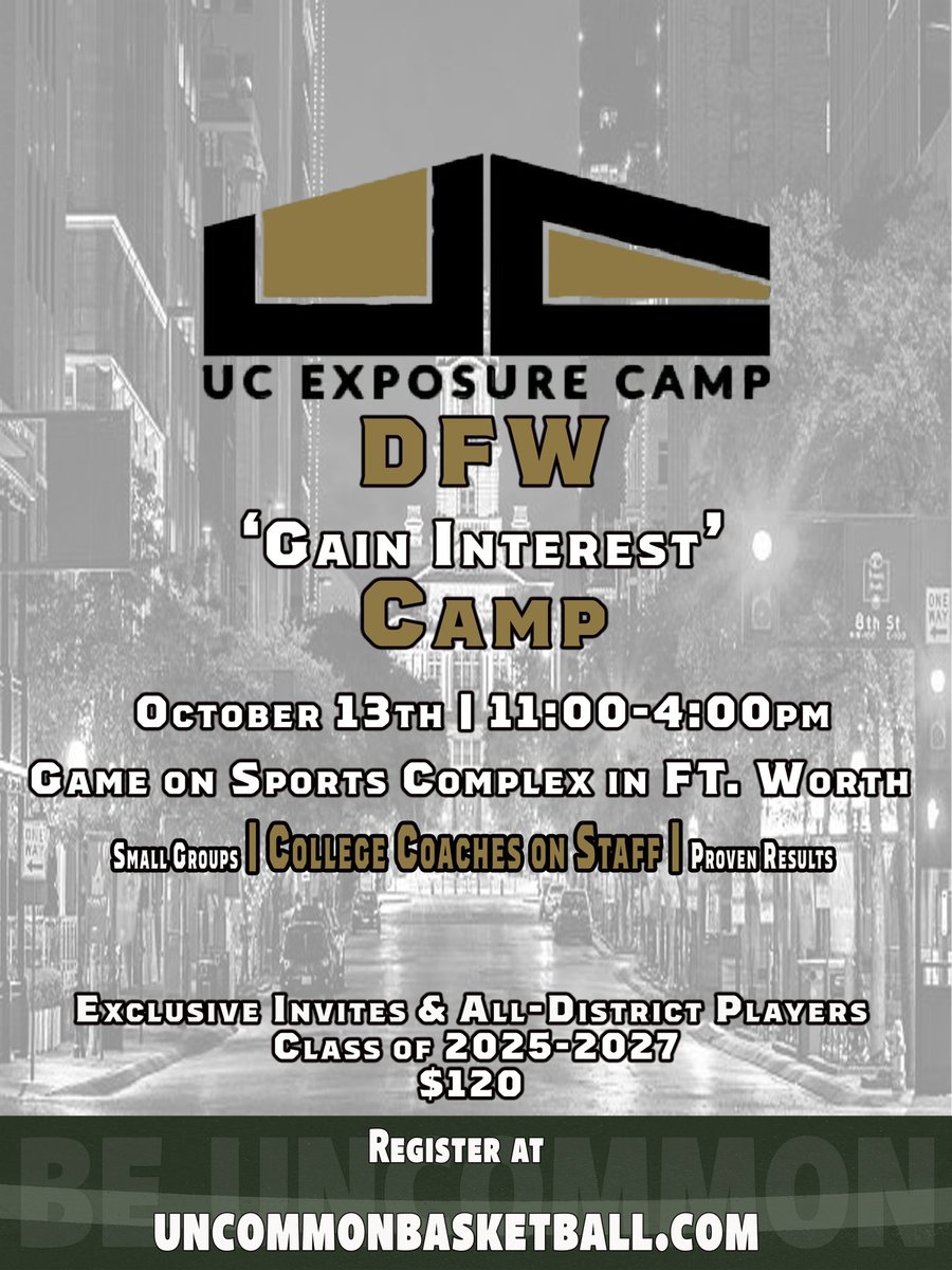 UC_Exposure's tweet photo. @Braydn_Alward @Dallas_Showtyme @TexasHoopsGASO @BN_Hoops @RiseCircuit @GASOMass DFW "Top Prospect" @Braydn_Alward is an Exclusive Invite! Finish on "Top" in a Fall Camp Braydn & Turn Interest to Offers #UncommonExposure #DiscoveringTalent #TargetingFITS #ProvenResults https://t.co/VgPWE3yC6N