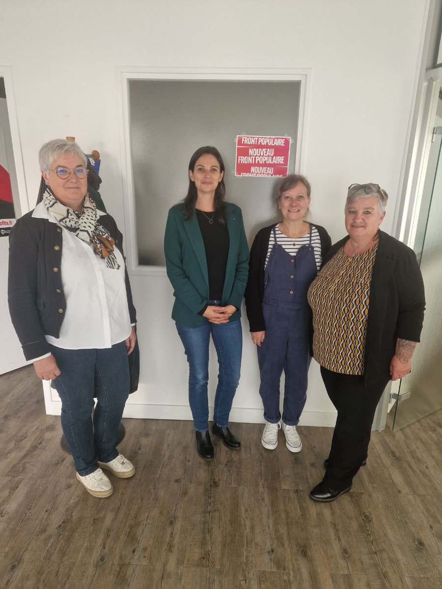 J'ai reçu les ATSEM de la CGT qui m'ont décrit leur quotidien : classes surchargées, manque de temps pour prendre en charge les enfants et des missions toujours plus exigeantes. 

La communauté éducative souffre : les politiques austéritaires dans l'éducation sont irresponsables.