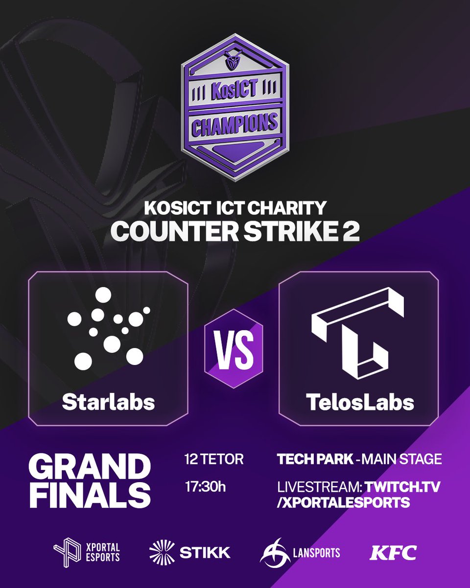 XPortalesports's tweet image. KosICT Champions -  LAN PLAYOFFS ORARI! 🟣🏆

Shihemi neser në Tech Park  Main Stage! 🔥🏆💥

Livestream: twitch.tv/xportalesports 🔴📺

#kosict #kosictchampions #dota2 #ict #xportalesports