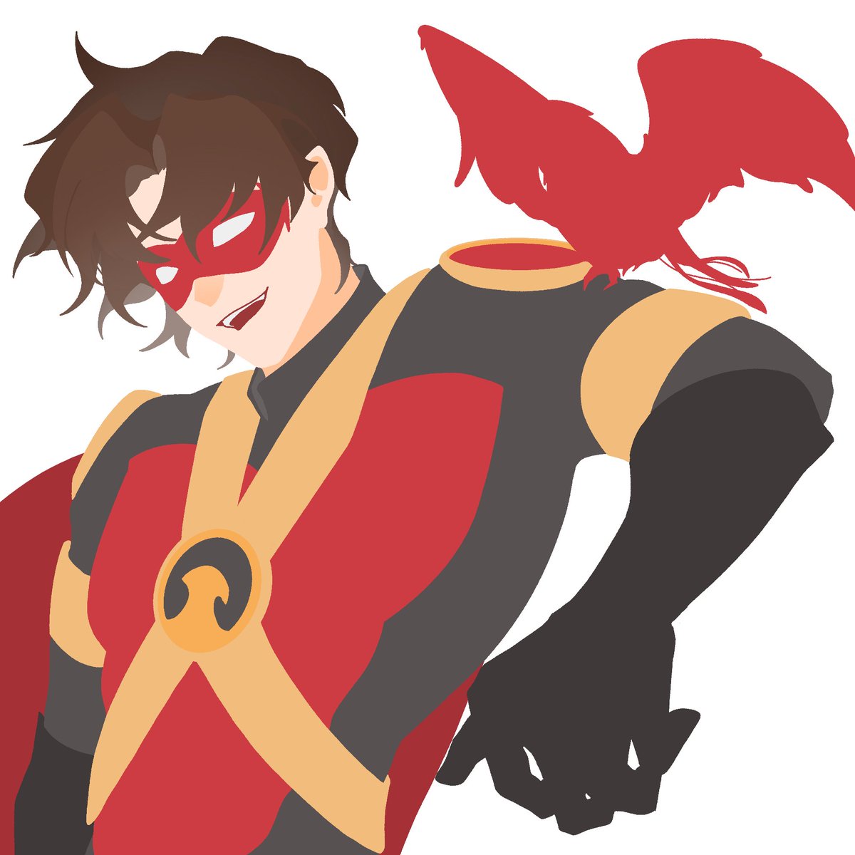 so_Nydia's tweet photo. #RedRobin #TimDrake 
One footed bird. https://t.co/7bm5LvWo0M