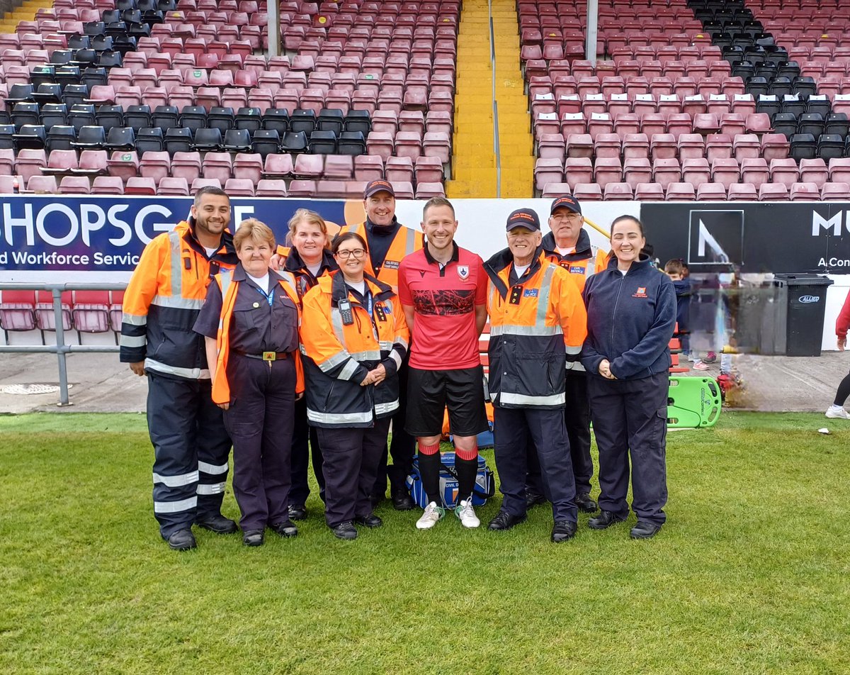 Longford Civil Defence (@civillongford) on Twitter photo Happy 100th Birthday <a href="/LongfordTownFC/">Longford Town FC</a>. We look forward to many more years on duty with you.
#Memories #Volunteers #Community 🔴⚫️ Happy 100th Birthday <a href="/LongfordTownFC/">Longford Town FC</a>. We look forward to many more years on duty with you.
#Memories #Volunteers #Community 🔴⚫️