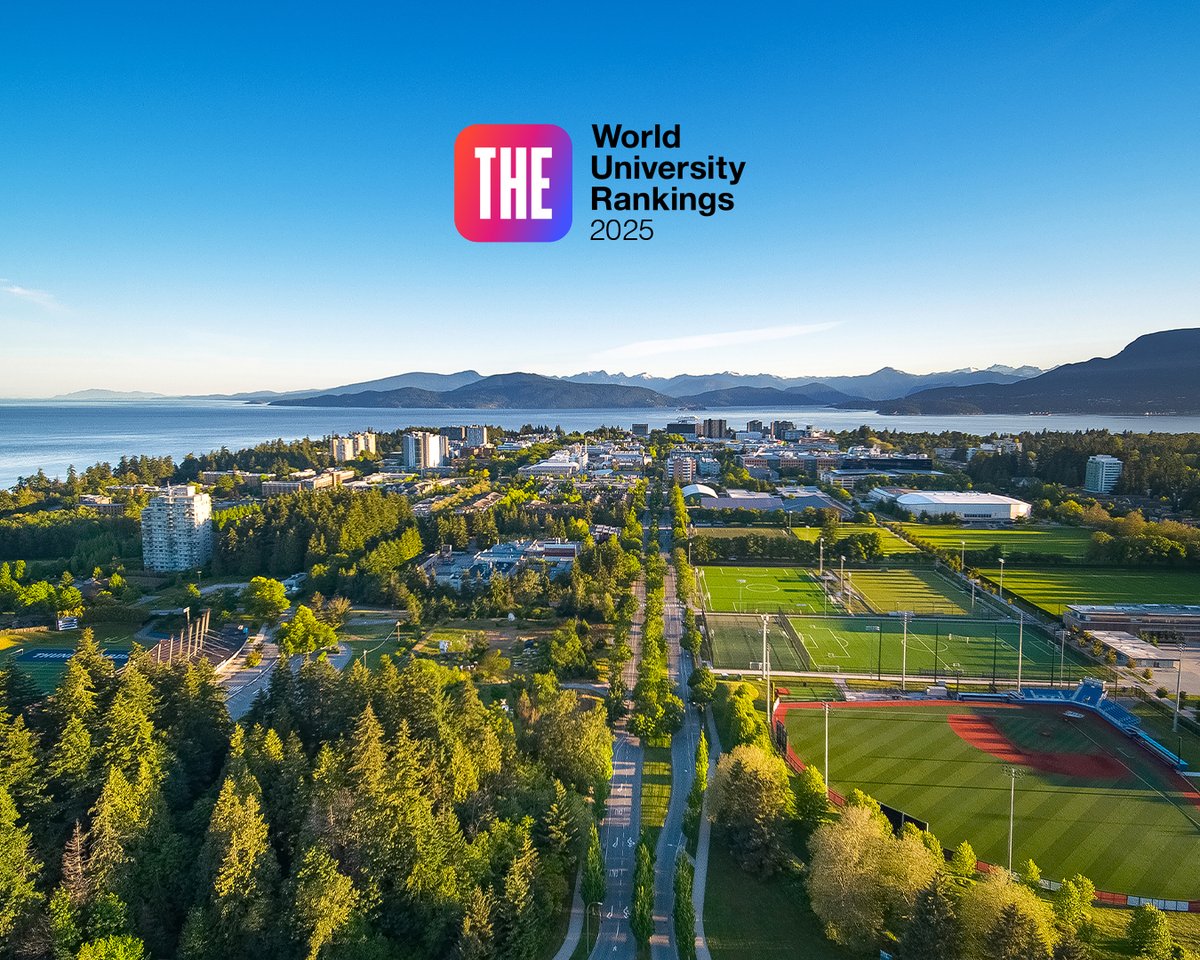 University of British Columbia (@ubc) on Twitter photo UBC has been ranked 2nd in Canada and 41st globally in the 2025 THE World University Rankings.
🔗 bit.ly/3NkOdub
<a href="/timeshighered/">Times Higher Education</a> #TimesHigherEd #Rankings UBC has been ranked 2nd in Canada and 41st globally in the 2025 THE World University Rankings.
🔗 bit.ly/3NkOdub
<a href="/timeshighered/">Times Higher Education</a> #TimesHigherEd #Rankings