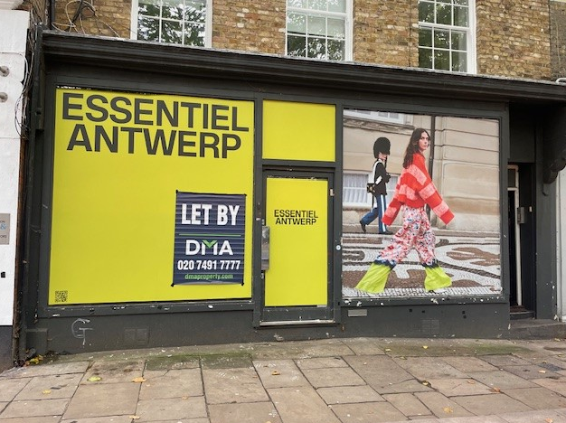 **COMPLETED** 30 #HAMPSTEADHIGHSTREET #HAMPSTEAD LONDON NW3.
DMA let the above property on behalf of the Landlords to Essentiel Antwerp.
