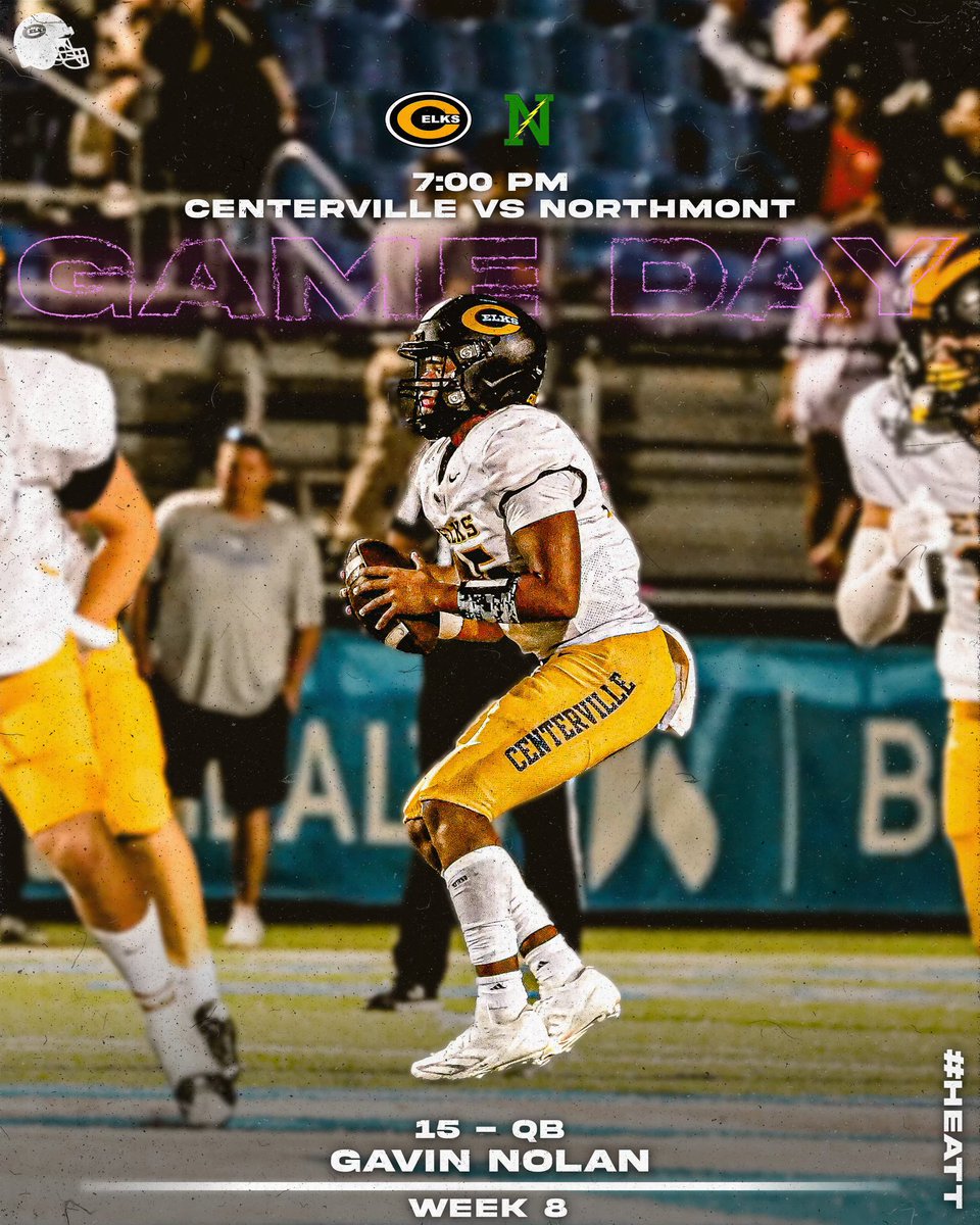 HOMEcoming for Week 8!

❓Northmont Thunderbolts
📍Centerville Stadium
⏰ 7 PM
🎟️ centerville.hometownticketing.com/embed/event/11
📺 goelksathletics.com/broadcasts

#HEATT #MoC