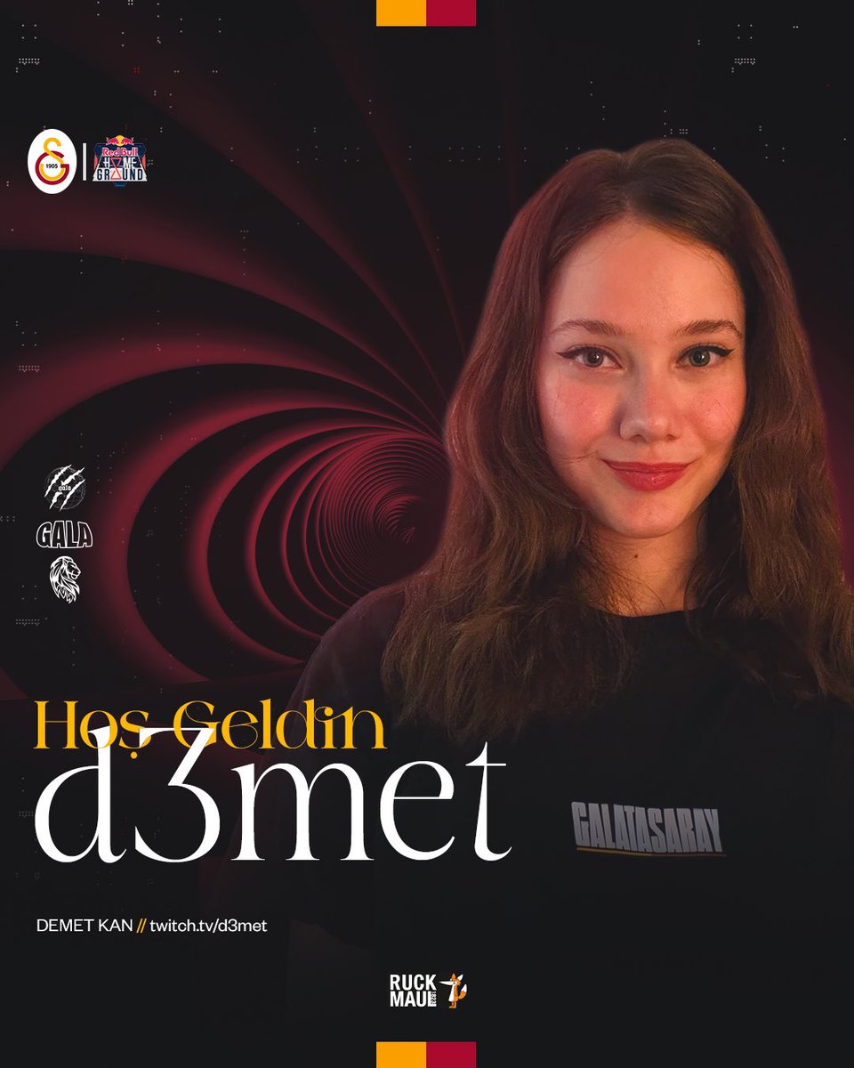 Red Bull Home Ground Türkiye Elemeleri’nde maçlarımızı birlikte izliyoruz! 🔥

Takımımızın bu yolculuğuna d3met eşlik edecek! 🥳

Galatasaray’a hoş geldin <a href="/d3meet/">Demet</a> 💛❤️

📺 twitch.tv/d3met