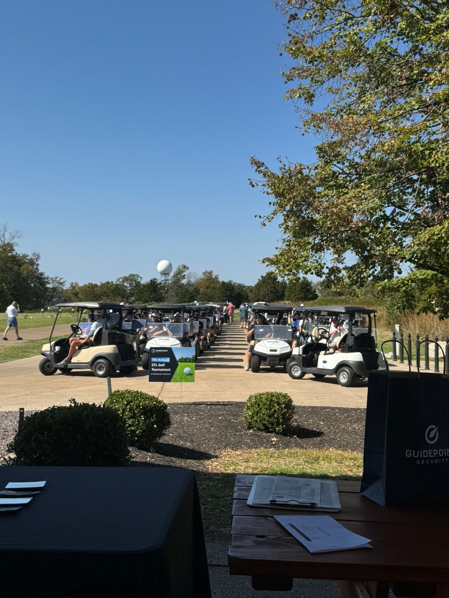 It was an ace of a day at GuidePoint Security's 7th Annual St. Louis Golf Tournament and Technology Showcase! 🏌️‍♂️ 

Thanks GuidePoint Security for hosting such a great event, and to all attendees for making it such a fun day!