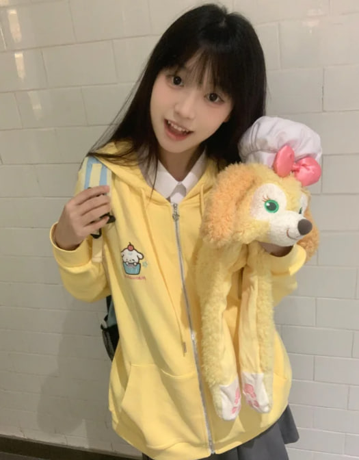 今天是水蜜桃味的
