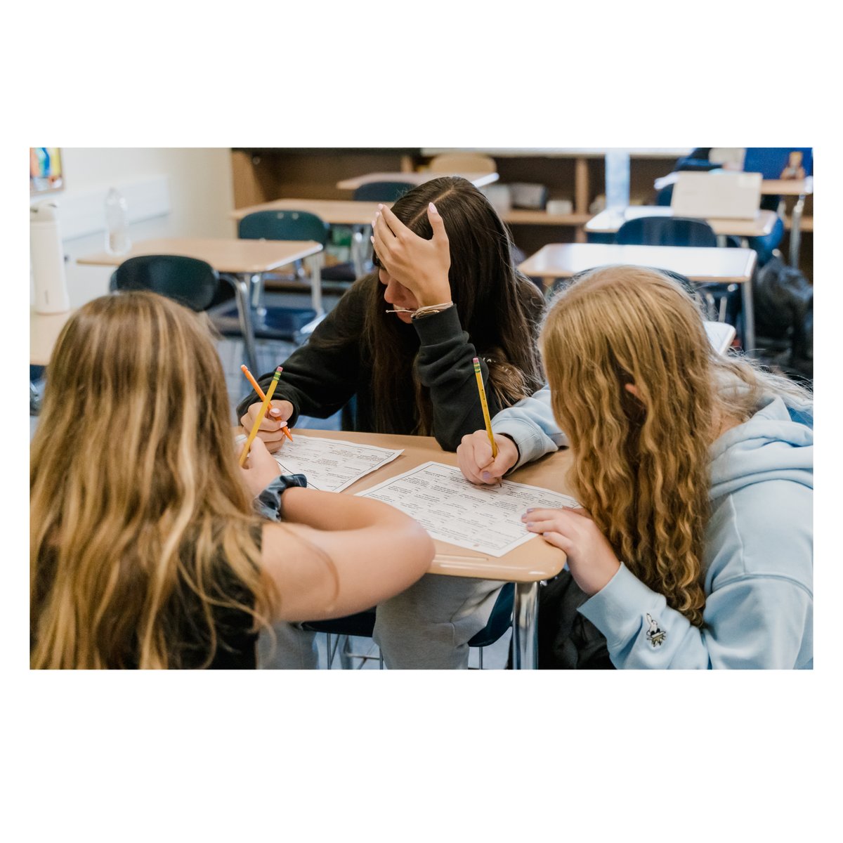 Ms. Lambot's Spanish class at JFK celebrated Hispanic Heritage Month with an exciting scavenger hunt! Students learned about influential Hispanic figures—from musicians to artists, activists, actors, and politicians—discovering where each person was from and their achievements.
