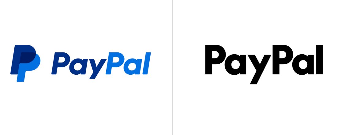 fxgoudemand's tweet image. PAYPAL laisse tomber le bleu pour succomber au noir !
Nouveau logo #flatdesign (encore !!!) pour un géant de la tech.
#branding #rebranding #fintech #paypal
