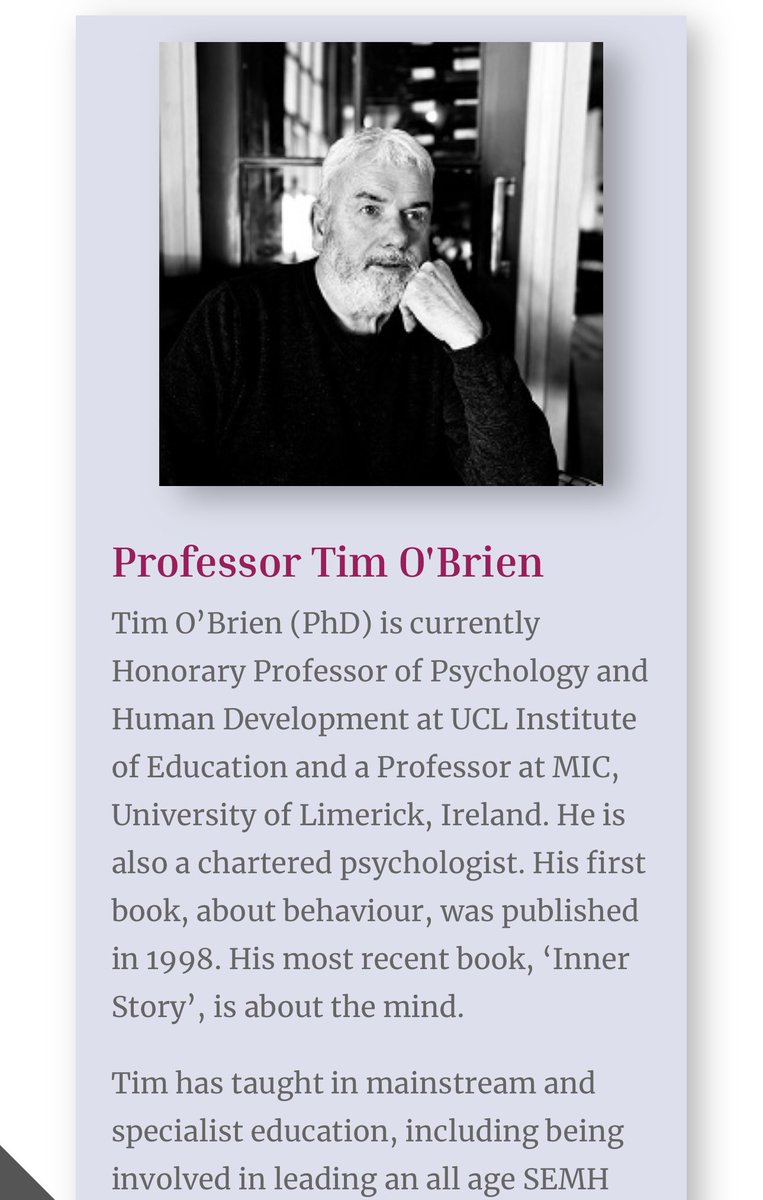 More great news to end the week: 

Welcome to the gang <a href="/Doctob/">Prof Tim O'Brien</a> - absolutely delighted to be working with you and thanks to <a href="/drzacharywalker/">Dr. Zachary Walker</a> for connecting us