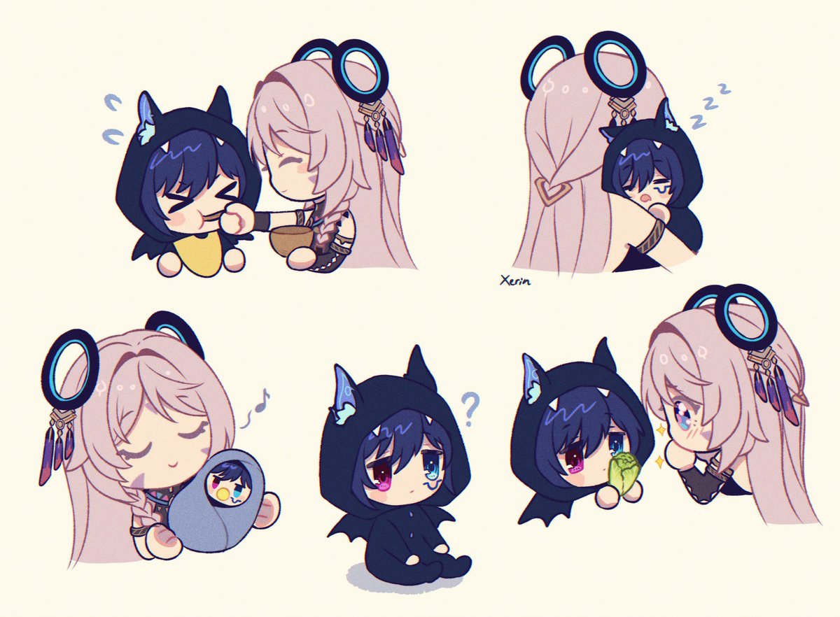 Xerin_art's tweet photo. Beloved Grandson 🥹
#原神 #Citlali #Ororon #GenshinImpact https://t.co/UmMWb9VIz3