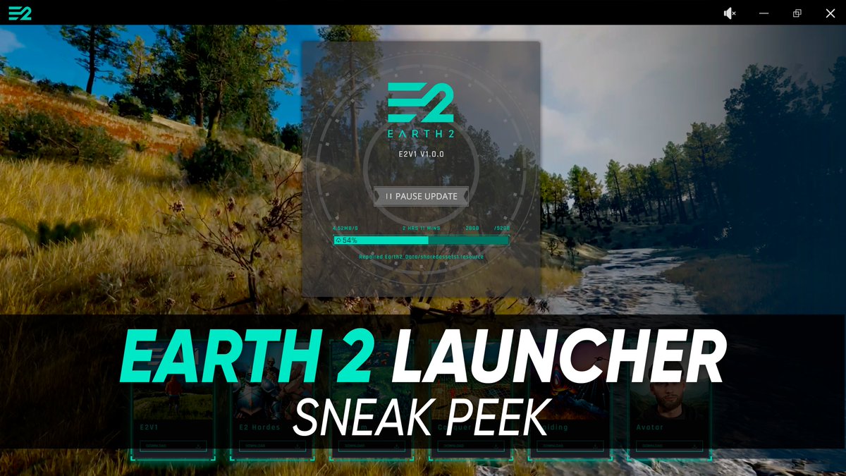 theshaneisaac's tweet image. Excited to provide this sneak peek of our very own #Earth2 #Launcher. We've been busy behind the scenes on this &amp;amp; much more leading up to the #E2V1 #PreAlpha 🌍✌️

Article: earth2.io/news/earth-2-l…

Video: youtu.be/2v4hb205hL4

Just because things are quiet does not mean we're…