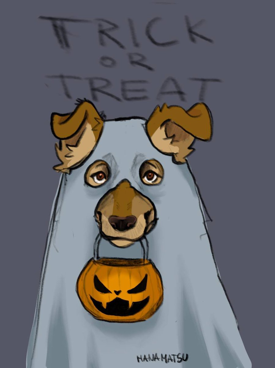 Spooky Dawg now done~