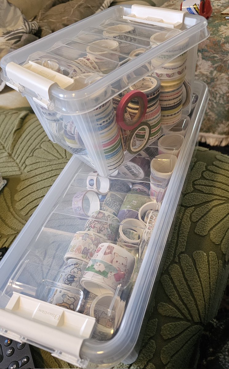 nathzilla's tweet image. I have a washi problem