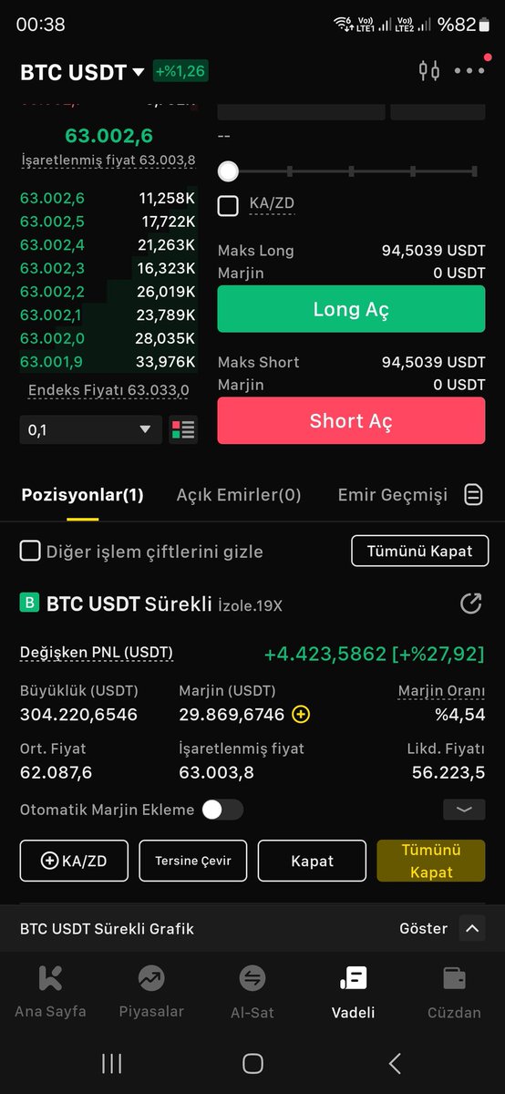 Şuanda YouTube canlı yayında 400 bin TL zarardan dönüp 150 bin TL kâr a geçen işlemi değerlendiriyoruz 

Bu işlemi kâr ile kapatirsam bu twiti beğenip Rt yapmış ol