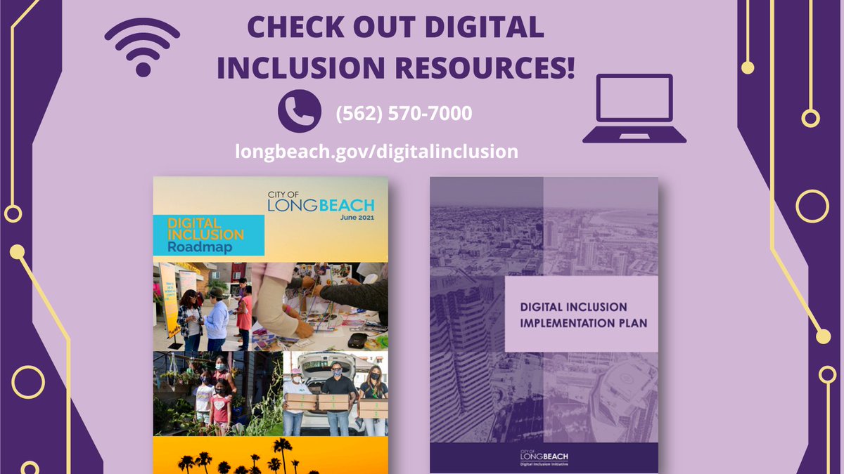 LongBeachCity's tweet image. 🌐 As #DigitalInclusionWeek comes to an end, we encourage you to stay connected by visiting our new website for resources dedicated to #LBDigitalInclusion! 

Get involved! 🔗 longbeach.gov/digitalinclusi… 

#DIW2024 #LBdigitalinclusion #TechLB #StrongerTogether
