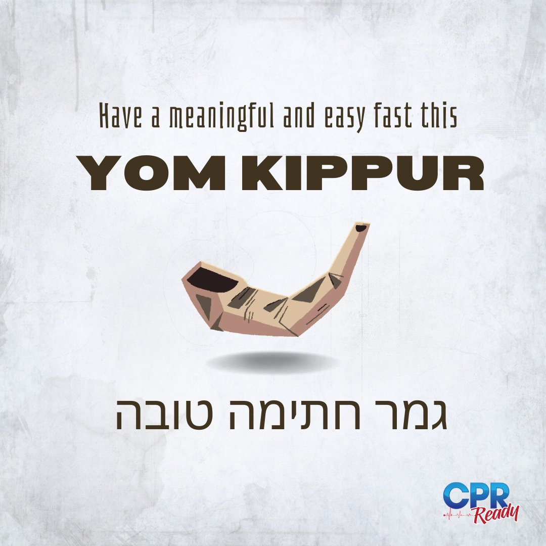 cprreadyla's tweet photo. As we enter Yom Kippur, the Day of Atonement, we focus on self-reflection, forgiveness, and renewal. It’s a powerful reminder of the preciousness of life and the importance of taking care of one another. G’mar Chatima Tova 🕊️ 
#YomKippur #CPRReady #SaveLives #BringThemHome https://t.co/xhaM5Z44Bv