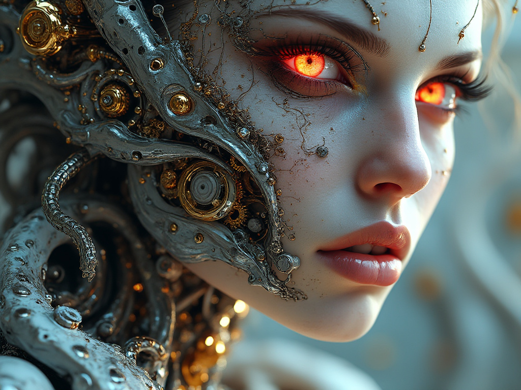 dainiusex7's tweet photo. "Cyber Empress: The Gears of Power"
#MechanicalElegance #TechGoddess #AIart #AIArtwork https://t.co/PROf89RHUH
