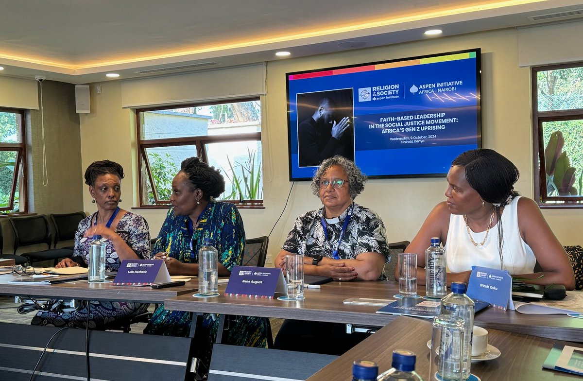 We were challenged by Zilennials (Gen-Z and Millenials). They asked us:

-what are faith communities thinking around governance?
-what will faith communities do with their thinking?
-how will faith communities find a solution to just governance? 
-how will they model justice?