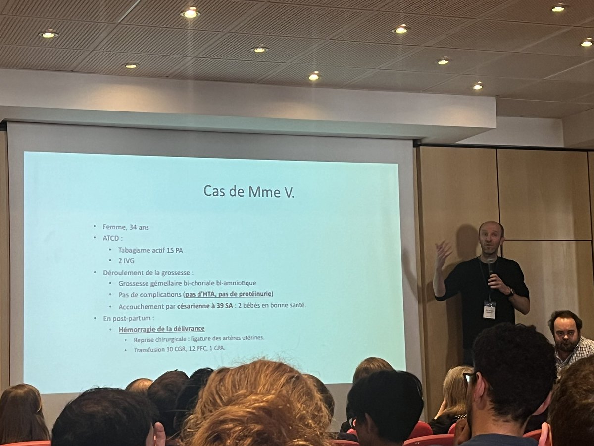 ValentinMaisons's tweet photo. Journée annuelle du #CNRmat @Filiere_MaRIH avec de riches échanges chercheurs, patients ( @Asso_Adamts13 ), médecins, paramédicaux… 👌🏻
Merci à tous et aux organisateurs @coppo_paul 🗣️👨🏻💻 https://t.co/HMpMJhIHBo
