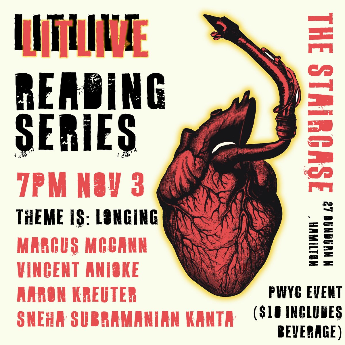 LitLive in November! <a href="/AniokeVincent/">Vincent Anioke</a> <a href="/mmccnn/">Marcus McCann</a> <a href="/SnehaKantaS/">Sneha Subramanian Kanta</a> <a href="/aaronkreuter/">Aaron Kreuter</a> <a href="/brentvans/">brentvans</a> <a href="/Anuja_V/">Anuja Varghese</a>