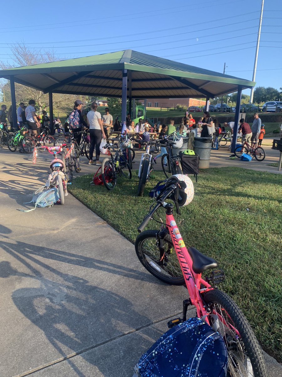 Happy 10th anniversary #BikeFriday #BikeCharlotte #SedgefieldElementary