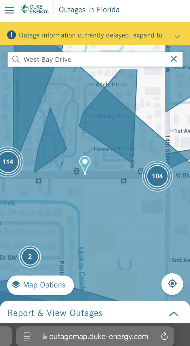 ScallywagBucs's tweet image. Come on @DukeEnergy I’m right here on 16th street in Largo and I was told my power would be on today , apparently it won’t be and I understand that you are working hard but damn , don’t send me a text saying my power will be restored today if it won’t 🤷🏼‍♂️
#FuckMilton #NoPower