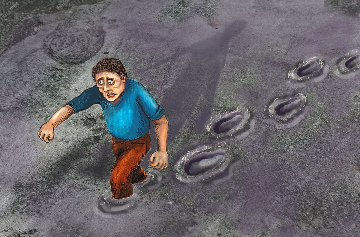 Here's a new illustration of 'What Parkinson's Feels Like'. 

"When unmedicated or some days even medicated - Parkinson's feels like I'm walking through wet cement." Lisa Harris-Murphey