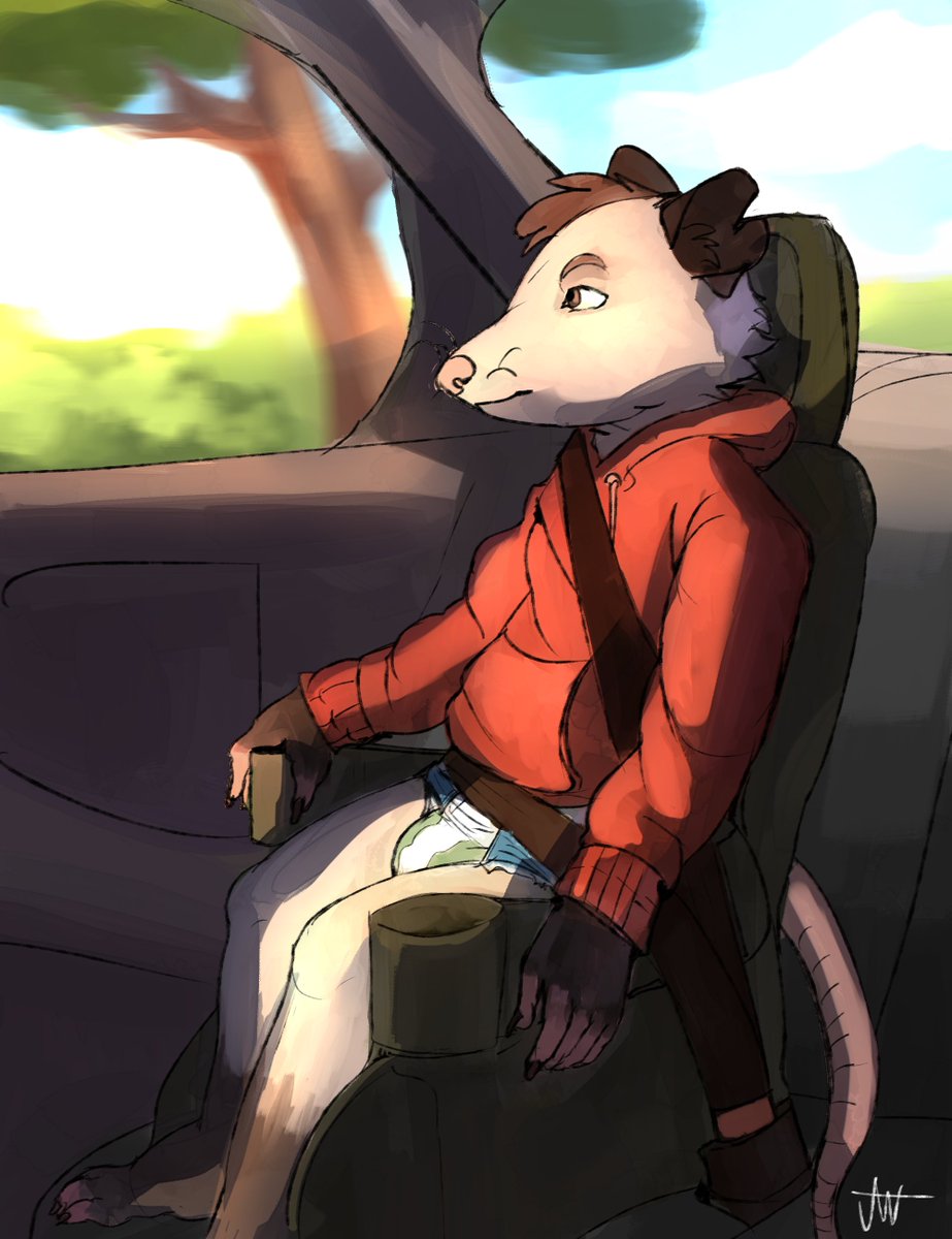 WebertJames's tweet image. poss with a marker brush! took more time than it was supposed to be for a quick exp.