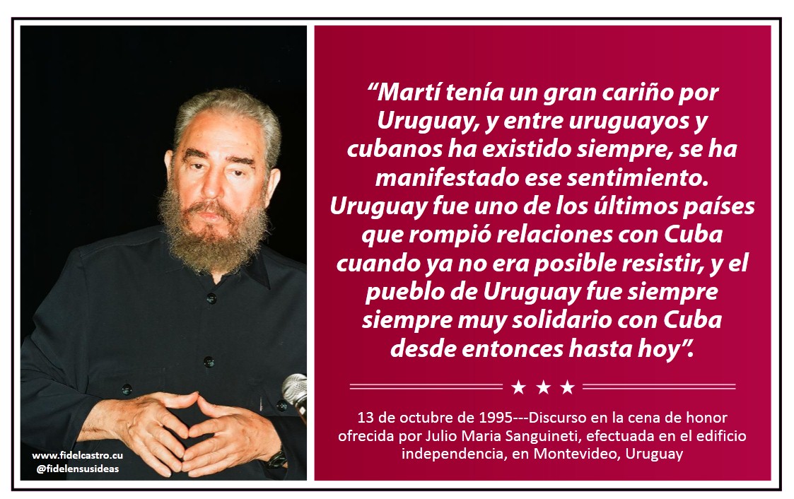 JEAlvarezCuesta's tweet photo. #FidelPorSiempre, un día como hoy  en la historia de #Cuba 🇨🇺 y el  🌐. #MejorSinBloqueo https://t.co/lk7bLtWUUW