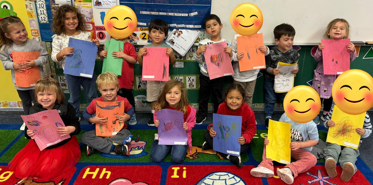 Future authors and illustrators at work to end our first CC study and Week of Respect ✏️🖍️ This week, our small groups were bookmarking. Students created their own books about friends and what they like to do with them. #WaysideRocks #SpartanLegacy