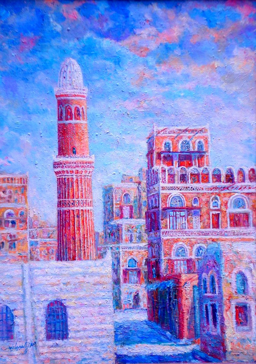 ApfgCw3JSDCewzV's tweet photo. HAMOOD NAJI 2005
OIL ON CANVAS 50×70 https://t.co/RbWP3W3eqi
