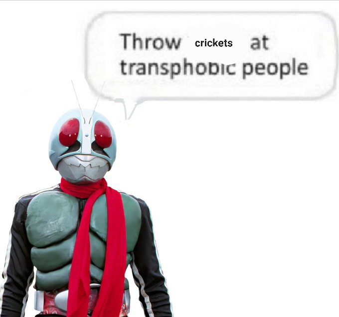 RL1535's tweet image. Close enough.
Welcome back Kamen Rider.