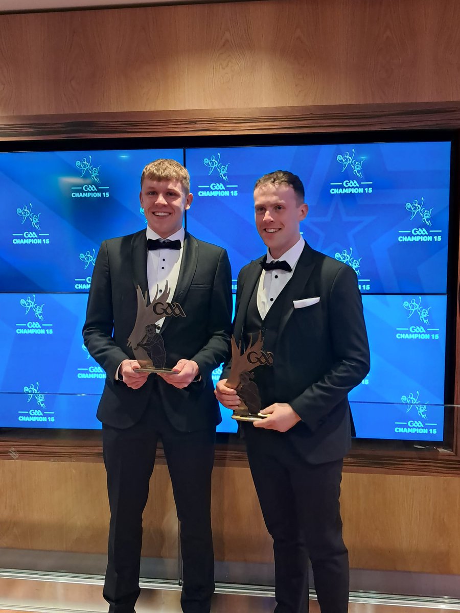 *Joe Mc Donagh Team of the Year* 

Congratulations once again to Diarmaid Conway and Aidan Corby who received their awards this evening. 

Well deserved 👏

<a href="/CLGLaois/">Laois GAA</a> 
<a href="/officialgaa/">The GAA</a>