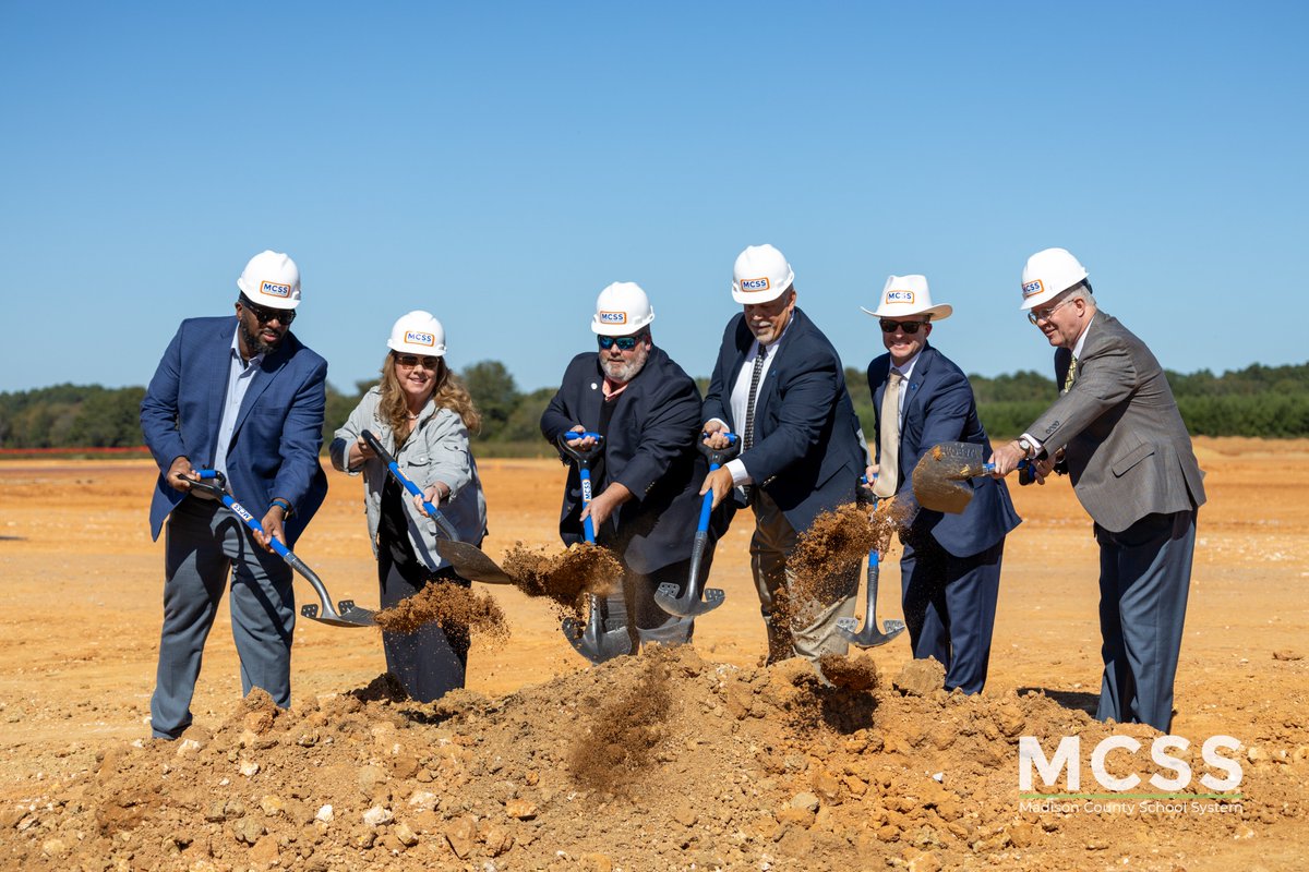 We’re excited to showcase the groundbreaking and construction of Sparkman Intermediate School on McKee Road! This new campus will serve 4th-6th graders in the growing Harvest and Toney communities. The school is projected to open for the 2026-2027 school year. #ThePowerOfUs