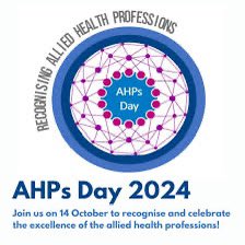 Come and visit us @KeeleAHP and join the celebrations of the 14 AHP professions on Monday 14th Oct in the Chancellor’s Building.. prizes to be won..!!