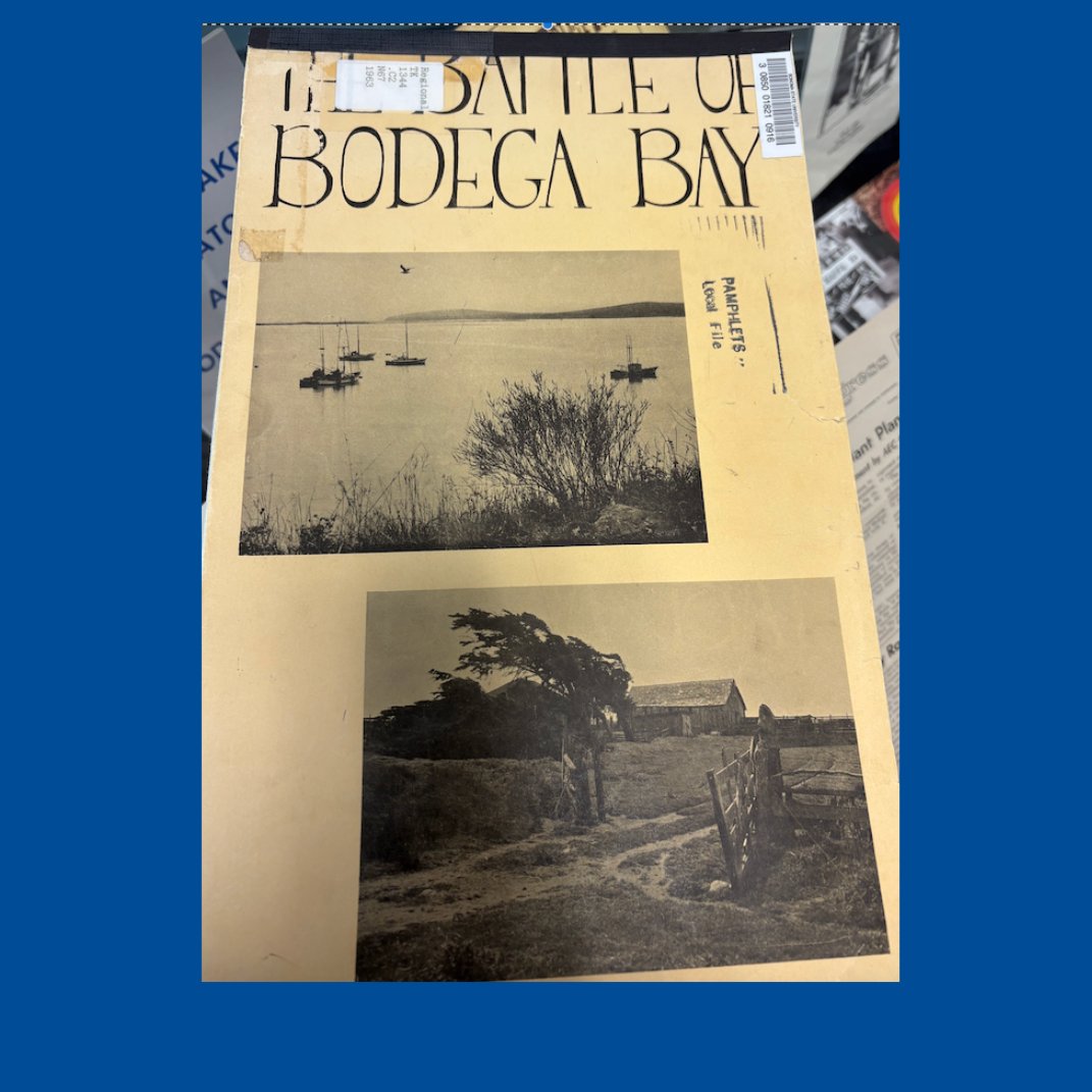 Sonoma State Library tweet media